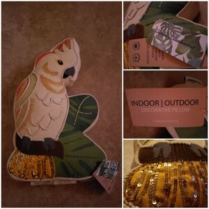 Tommy Bahama Tropical Parrot Pillow